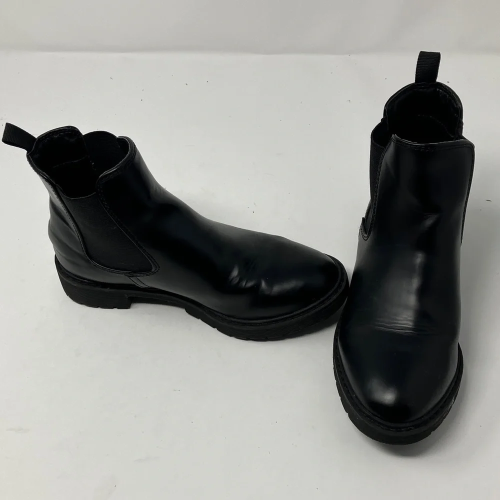 GAP Kids Black Chelsea-style ankle boots Size: 3